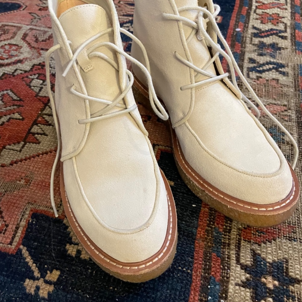 J.Crew Women's Suede Lace-Up Desert Boots Size 7